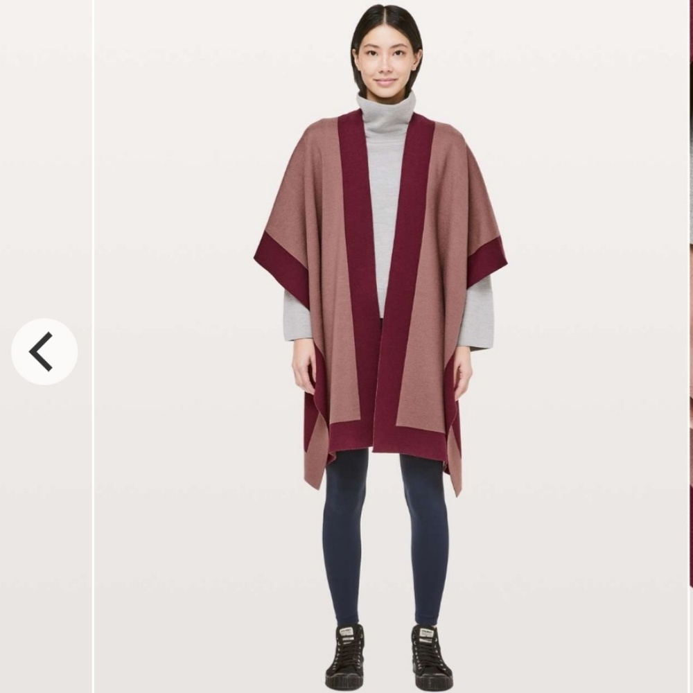 LULULEMON Bundle Up Wrap Poncho Sweater